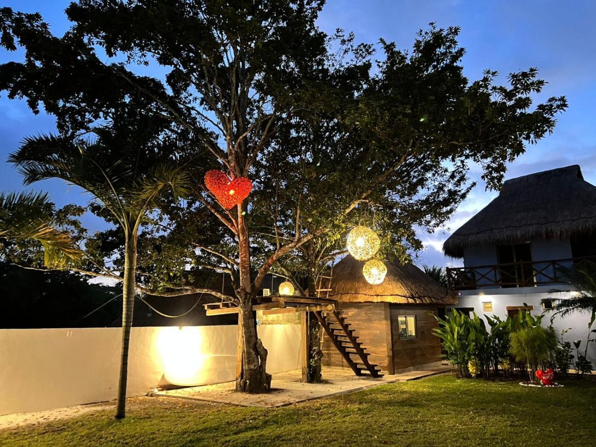 Hotel Boutique Las Nubes Bacalar Esterno foto