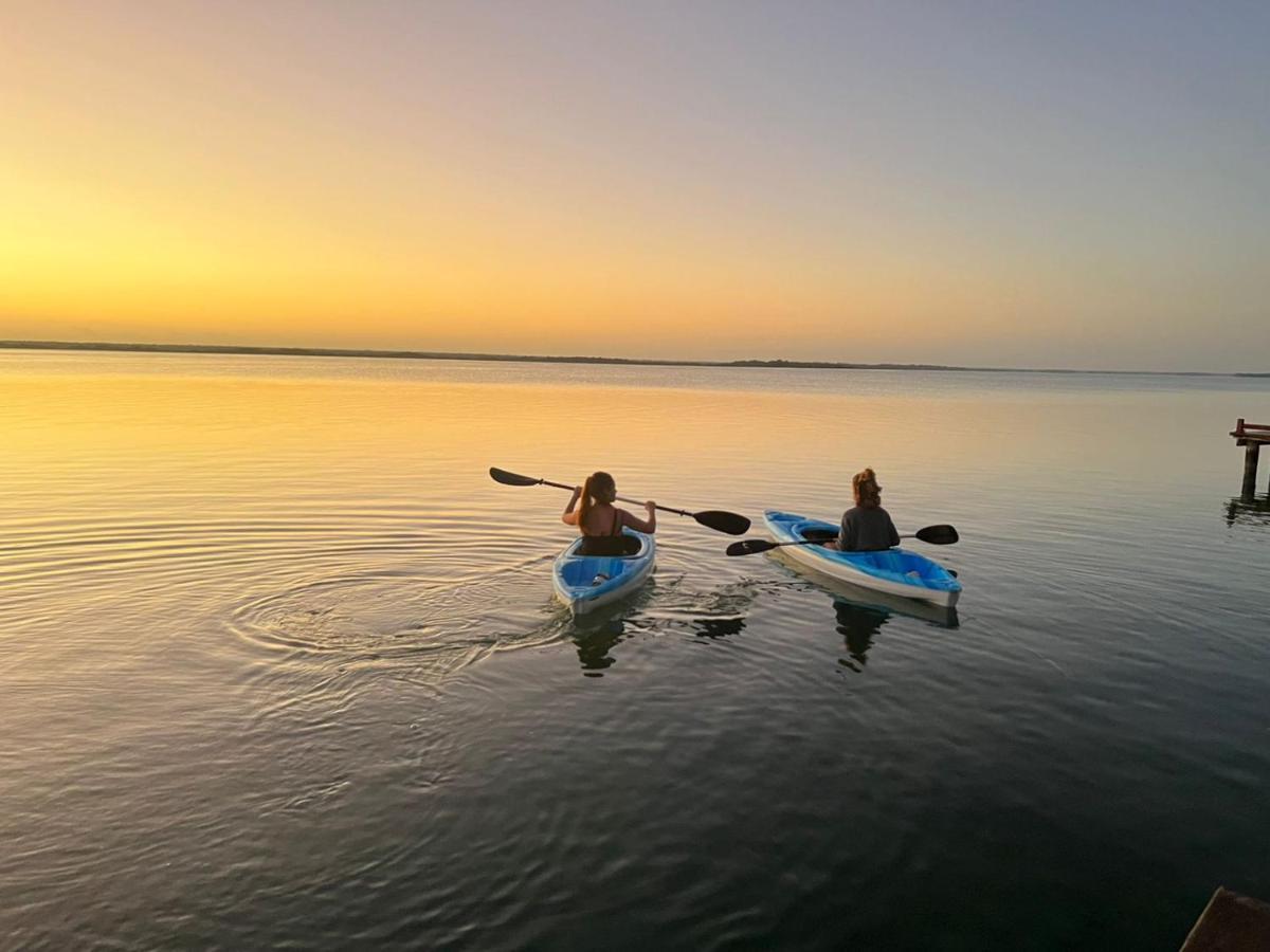 Hotel Boutique Las Nubes Bacalar Esterno foto