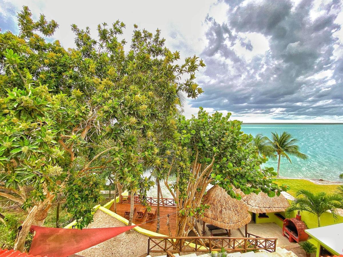 Hotel Boutique Las Nubes Bacalar Esterno foto