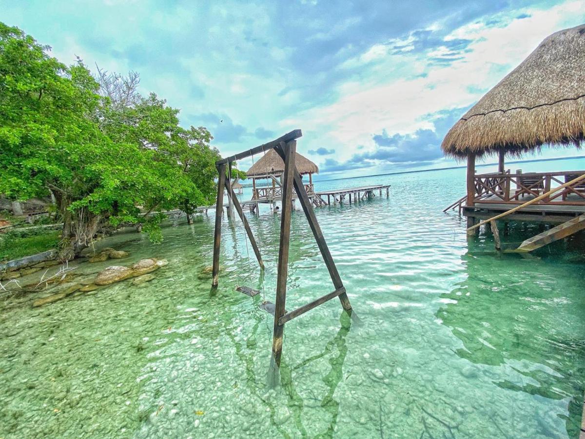 Hotel Boutique Las Nubes Bacalar Esterno foto