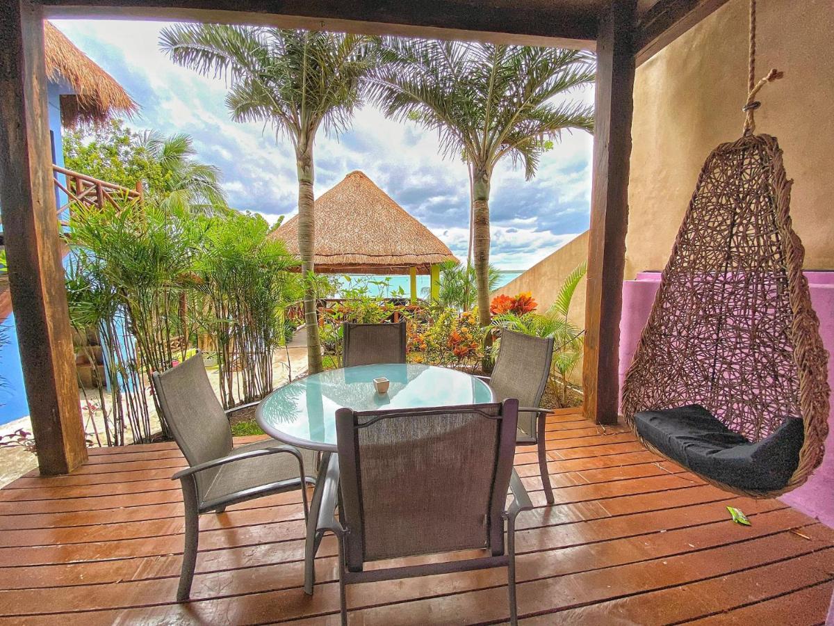 Hotel Boutique Las Nubes Bacalar Esterno foto