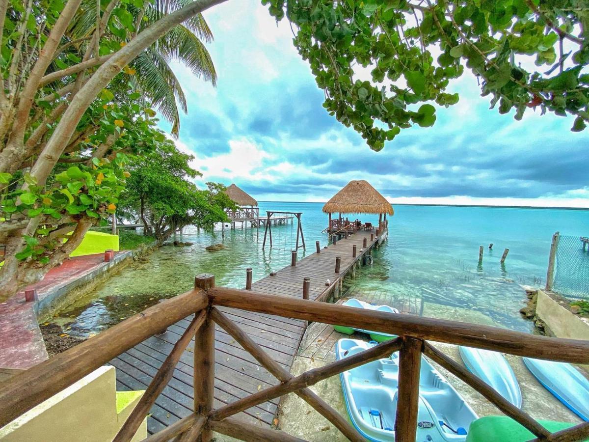 Hotel Boutique Las Nubes Bacalar Esterno foto