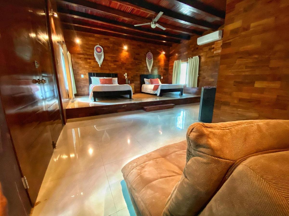 Hotel Boutique Las Nubes Bacalar Esterno foto