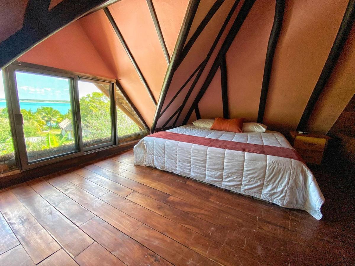Hotel Boutique Las Nubes Bacalar Esterno foto