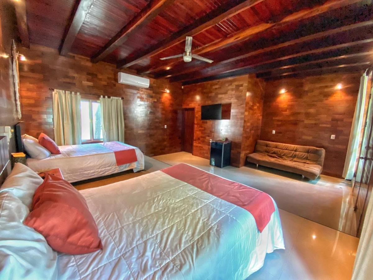 Hotel Boutique Las Nubes Bacalar Esterno foto
