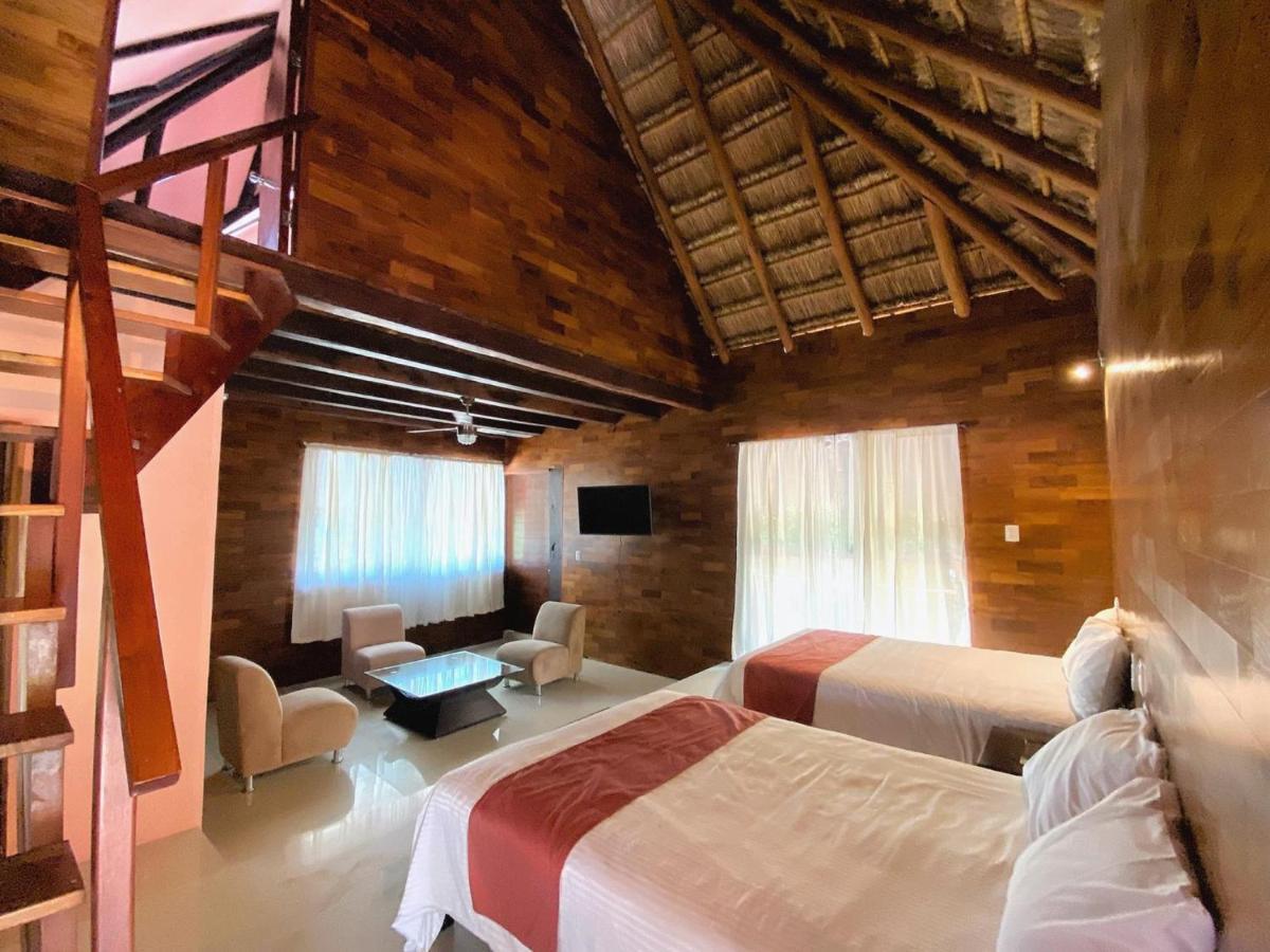 Hotel Boutique Las Nubes Bacalar Esterno foto