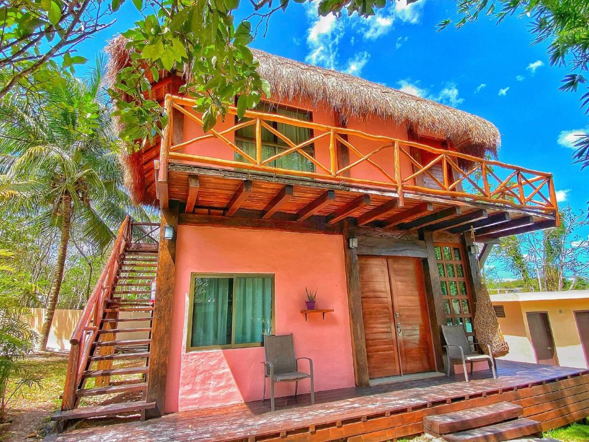 Hotel Boutique Las Nubes Bacalar Esterno foto