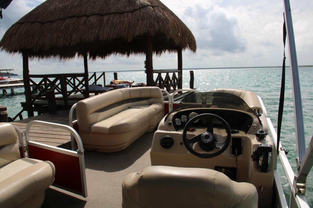 Hotel Boutique Las Nubes Bacalar Esterno foto