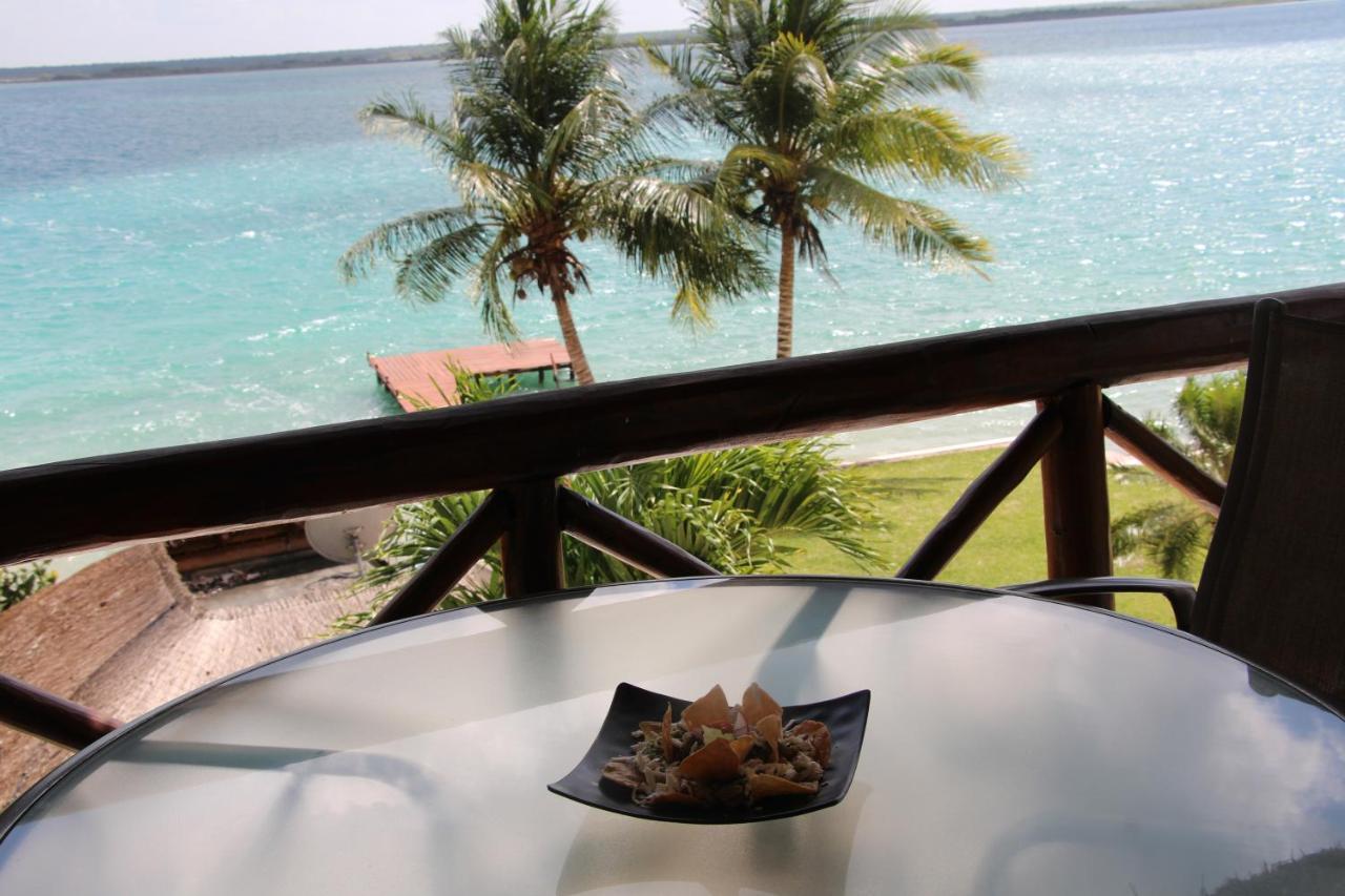 Hotel Boutique Las Nubes Bacalar Esterno foto