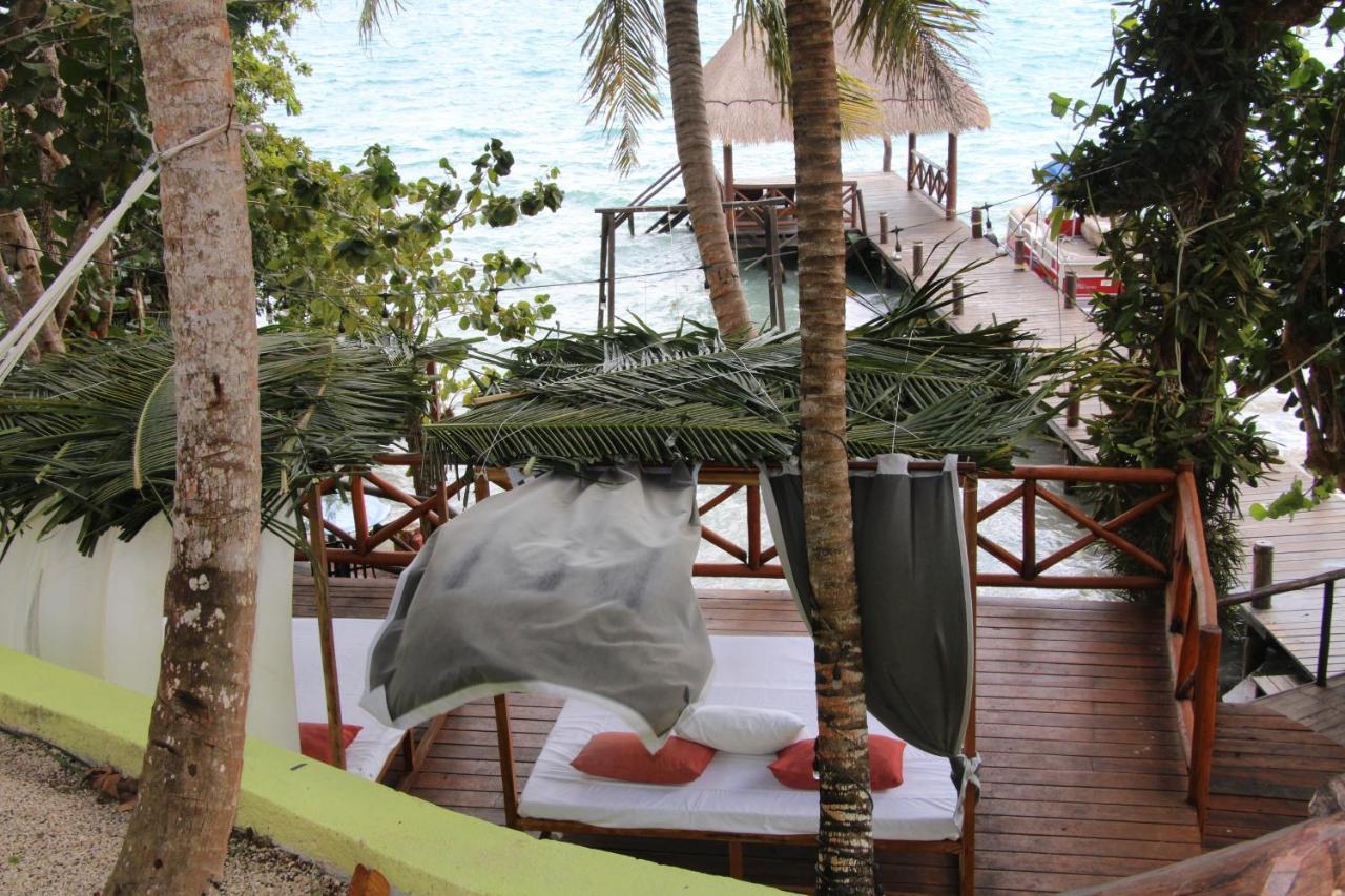 Hotel Boutique Las Nubes Bacalar Esterno foto